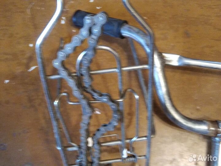 Руль багажник цепь