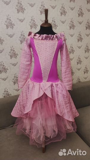 Платье принцесса Рапунцель спящая красавица костюм