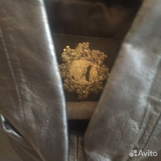 Платье кожаное