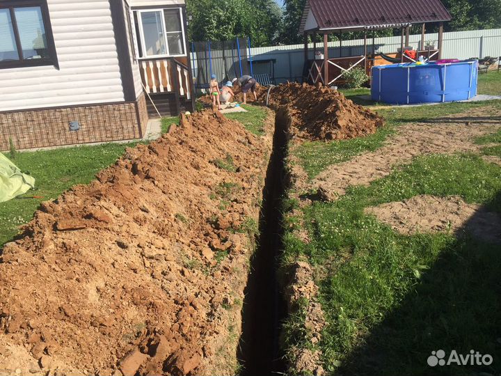 Мини Эксковатор услуги