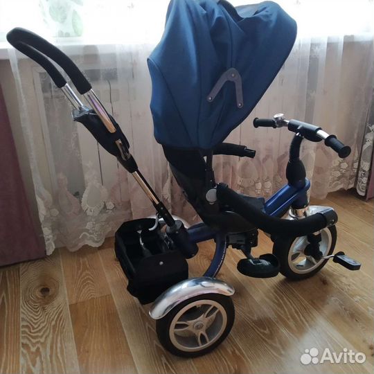 Детский велосипед с родительской ручкой Capella