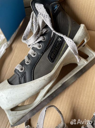 Коньки хоккейные вратарские