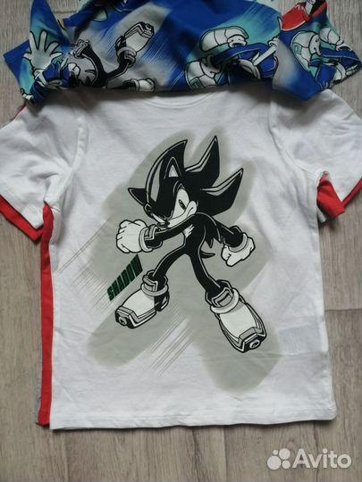 Футболка c&a H&M соник sonic детская