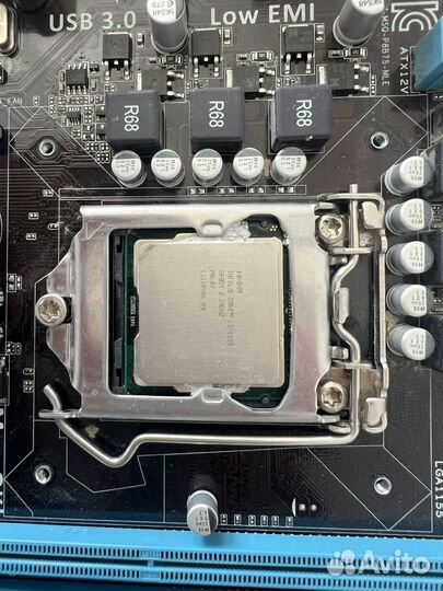 Материнская плата Asus PB875-M LE + i3-2120