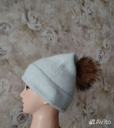 Шапка женская трикотажная