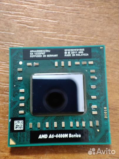 Процессор AMD A6 4400M Series