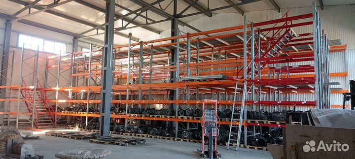 Стеллажи металлические бу / Фронтальные Стеллажи