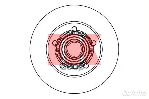 Диск тормозной 2047120 Nk