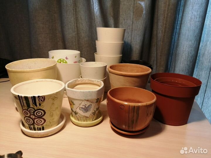 Цветочные горшки