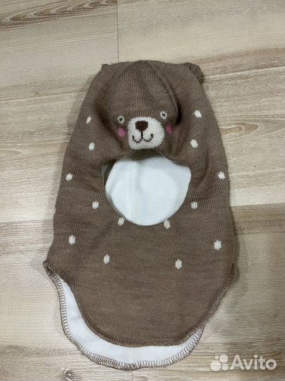 Шапка-шлем для девочки