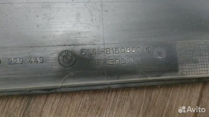 Крепление номера переднее Bmw 520I E39 M52 1996