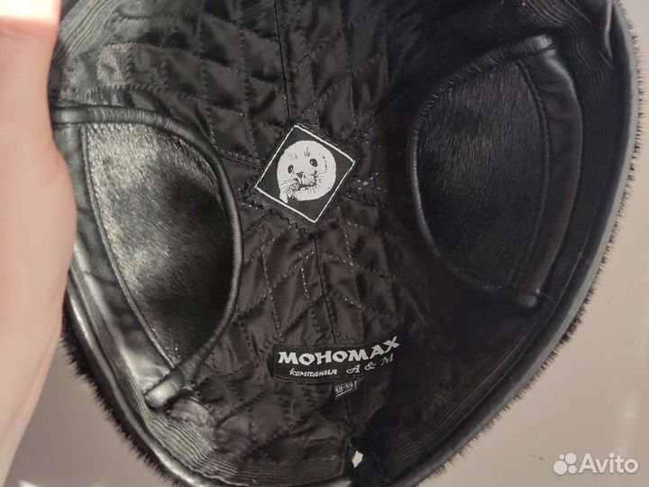 Мужская норковая кепка, р58-59