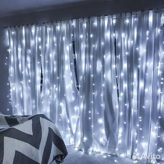 Гирлянда штора