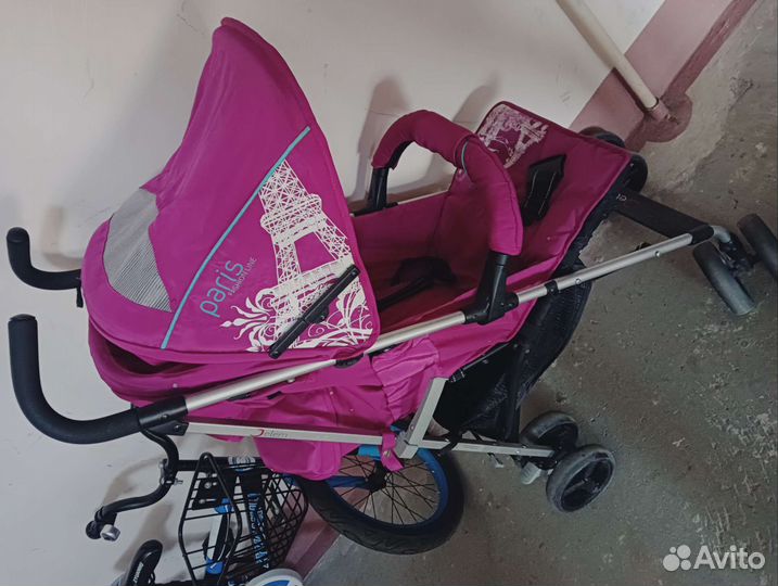 Коляска трость бу