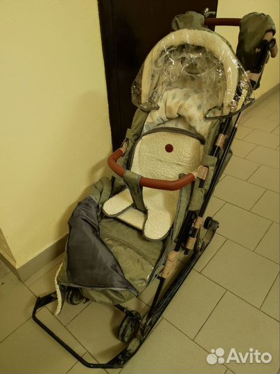 Санки коляска ника 7-8
