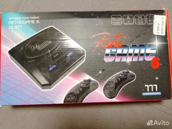 Игровая приставка sega