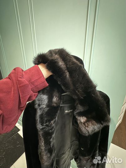 Шуба натуральная норка автоледи