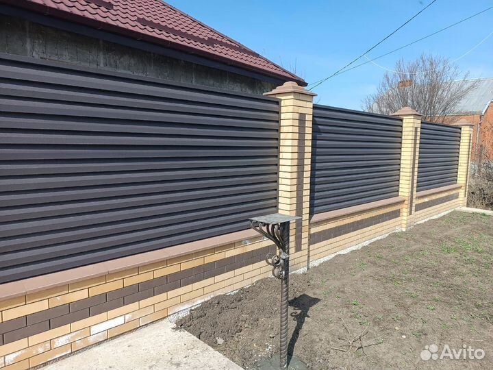 Забор жалюзи новый