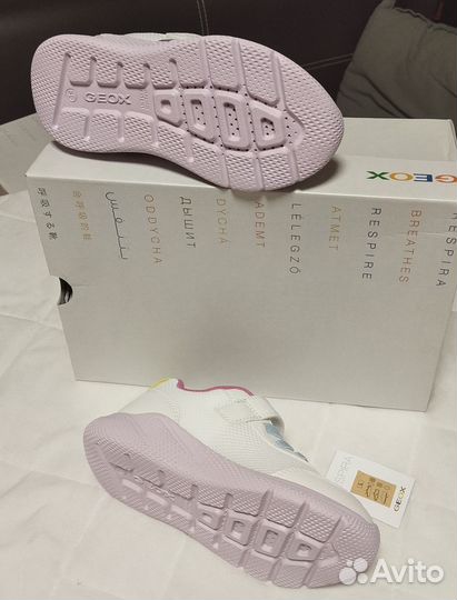 Новые дышащие кроссовки Geox respira р.30