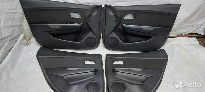 Обшивки дверей Kia Rio 3 рестайлинг