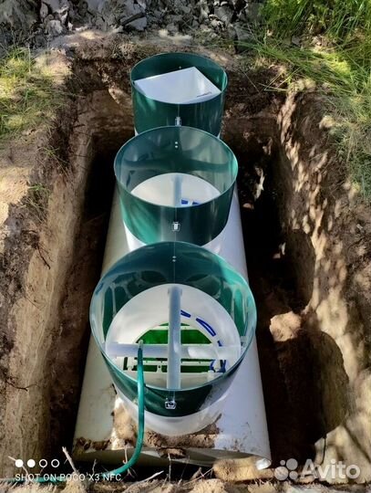 Септик под ключ - бесплатный монтаж