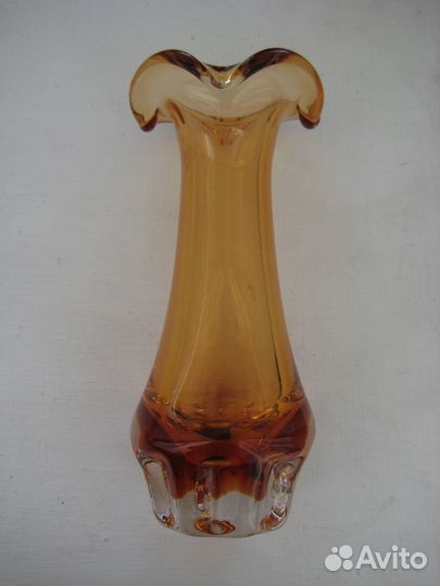 Ваза Чешское стекло