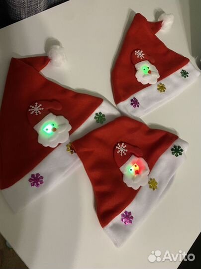 Шапки деда мороза