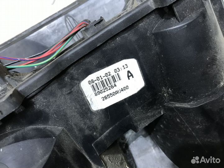 26550AU400 Фонарь правый NIssan Primera P12