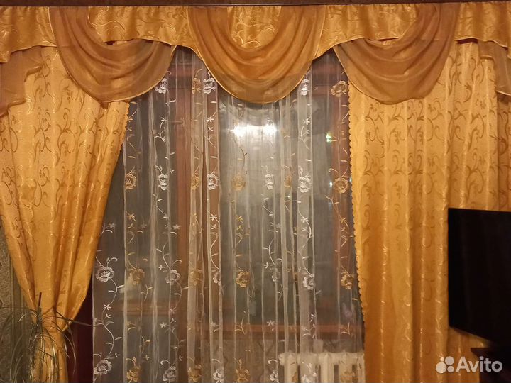 Шторы, ламбрекен, тюль