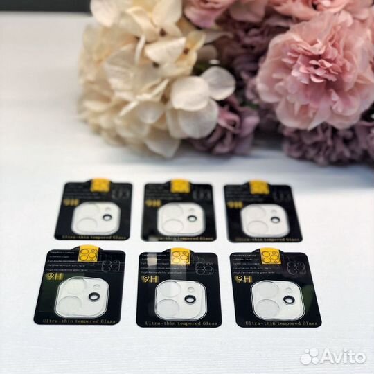 Защитное стекло на камеру iPhone