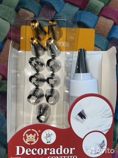 Кодитерский набор мешок с насадками