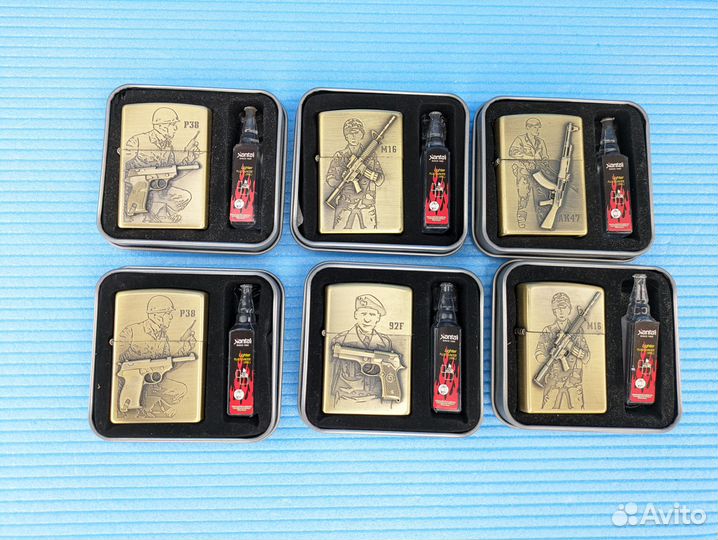 Зажигалка бензиновая армейская