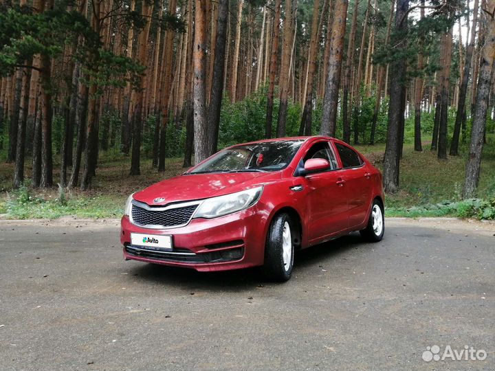 Kia Rio 1.4 МТ, 2016, 10 000 км