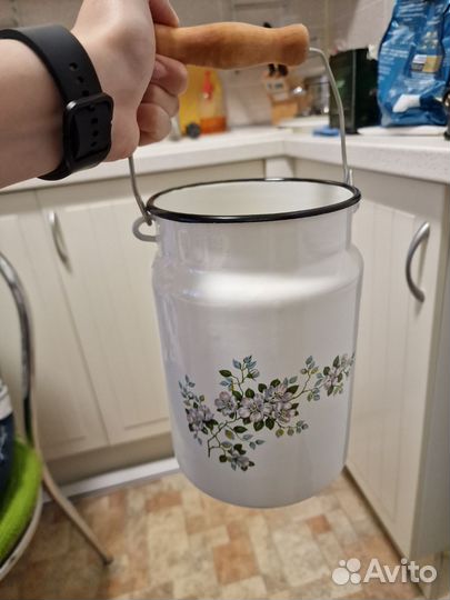 Бидон эмалированный