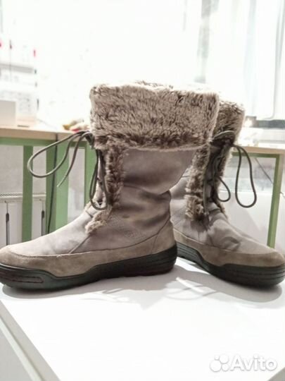 Сапоги женские зимние Ecco 41 42 размер