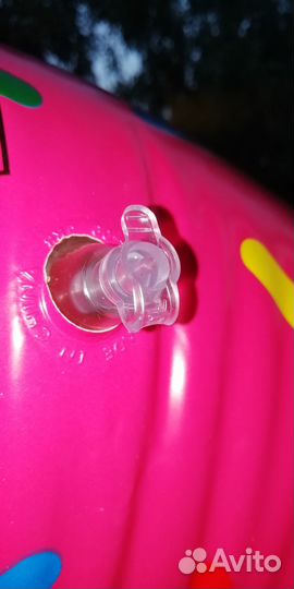 Надувной круг для купания круг пончик