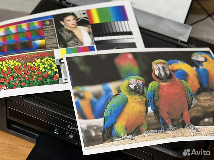 Цветной мфу epson L364 пробег 1000 листов