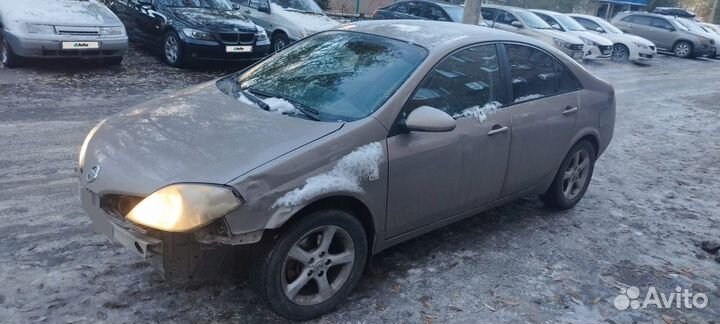 Nissan Primera 1.8 МТ, 2006, битый, 170 000 км