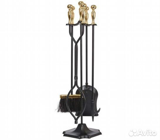 Кованый каминный набор
