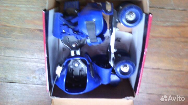 Коньки роликовые две пары