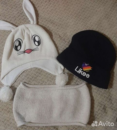 Шапка и снуд для девочки