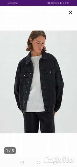 Джинсовка мужская pull & bear