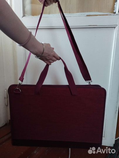 Папка кожаная (художественная)