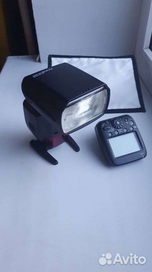 Вспышка Canon Speedlite 600ex rt с синхронизатором