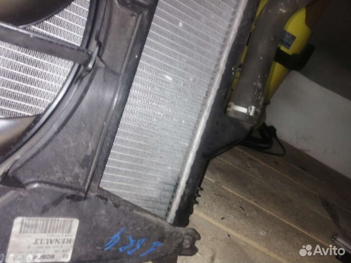Рено логан сандеро кассета радиаторов 102 т км