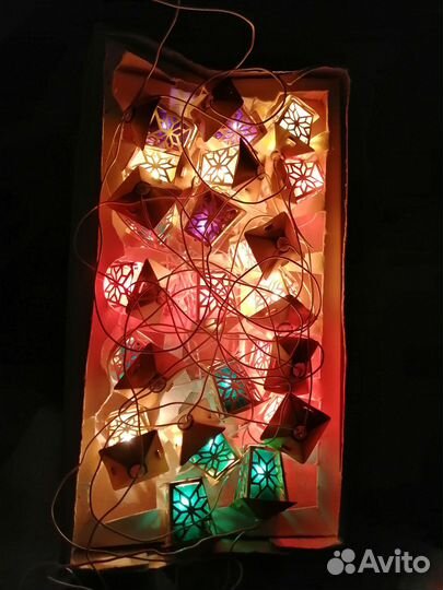 Елочные гирлянды СССР