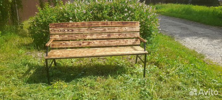 Скамейка лавочка садовая