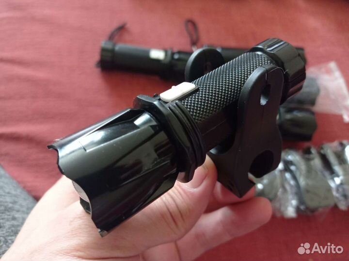 Фонарь для велосипеда с креплением новый