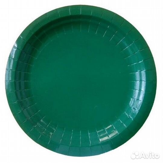 Набор одноразовых тарелок Зеленая фантазия, 6 шт