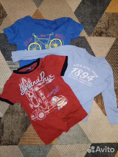 Вещи пакетом для мальчика размер 122 134